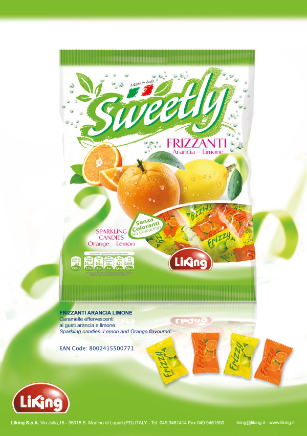 Frizzy<br />orange lemon