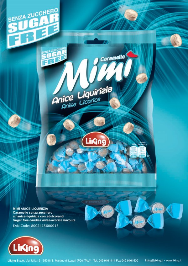 Anice liquirizia <br />senza zucchero