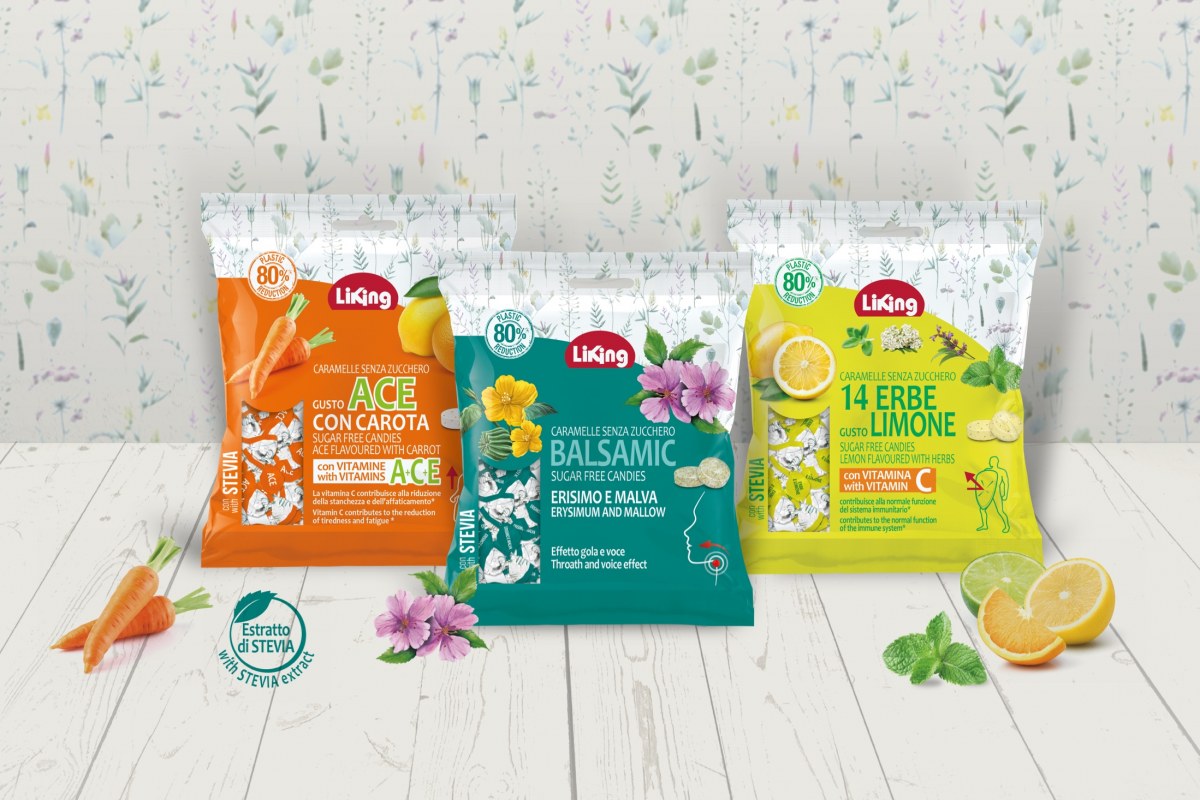 Linea effetto benefico<br />con estratto di stevia
